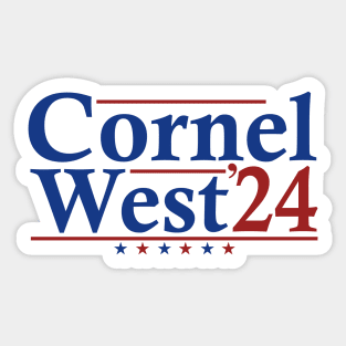 Cornel West For President Sticker